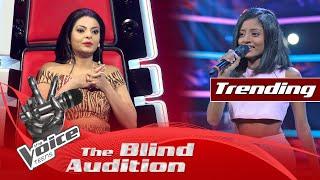 Nuthara Gamage | Engi Marana Tharu Rena (ඉඟි මරන තරු රෑන) |Blind Auditions|The Voice Teens Sri Lanka