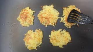 Easy homemade hash browns (Vegan and Gluten Free) ASMR