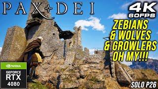 Pax Dei Zebian's & Wolves & Growlers! RTX 4080 4K Solo Gameplay P26