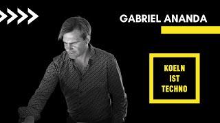 Gabriel Ananda @Colonius for Koeln ist Techno