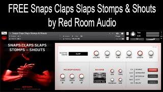 FREE Snaps Claps Slaps Stomps  Shouts by Red Room Audio