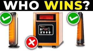TOP 5 BEST ELECTRIC SPACE HEATERS for LARGE ROOMS 2025 | Affordable HEATERS on AMAZON