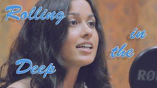 Adele - Rolling in the Deep - Acoustic Cover (Remastered) - Anastasia Kochorva