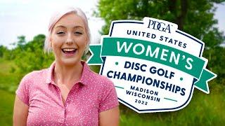 Playing in the WORLDS LARGEST Woman's Disc Golf Event! | USWDGC 2022 | Miss Frisbees