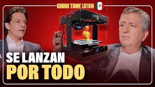 Mini Fábricas 3D saca el lado más NEGOCIADOR de los tiburones  | Shark Tank Latam