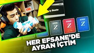 HER EFSANE ÇIKTIGINDA 1 PAKET AYRAN İÇTİM - ZULA