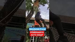 Mendadak Pucat saat Ascend Descending Pramuka #pramuka #salatiga #pramukamilenial #penggalang