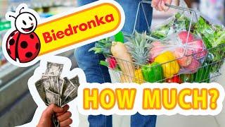 GROCERY SHOPPING AT BIEDRONKA IN WARSAW [LIVING IN POLAND] 2023