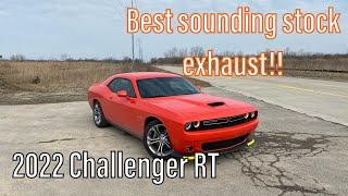 2022 Dodge Challenger RT 5.7 Hemi stock exhaust (Cold Start, Revs, Flyby )