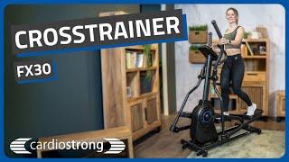 Kompaktes Design auch für intensive Workouts | Cardiostrong Crosstrainer FX30 | Fitshop