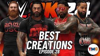 WWE 2K24 Where to find the Best Creations Ep 28 Featuring Original Bloodline