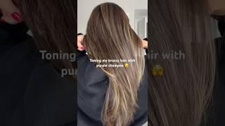 Is olaplex purple shampoo any good?  #purpleshampoo #olaplex #ashbalayage #balayagehaircolor