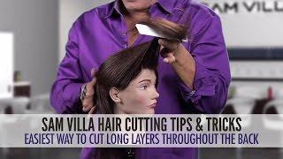 Easiest Way To Cut Long Layers Throughout The Hair