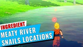 Meaty River Snails Dragon Ball Z Kakarot Locations | Where To Find | Tips & Tricks | GameClubz