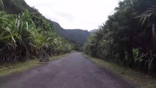 Ile de la Réunion Route vers Cascade de Langevin, Gopro / Reunion island Road to Langevin