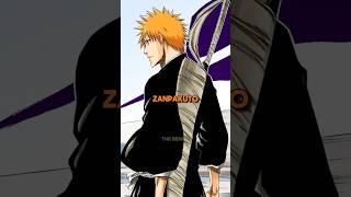 How does Ichigo's Zanpakuto stay on his back? #bleach #bleachanime #anime