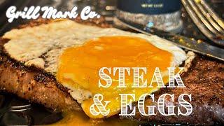 A Classic Breakfast | Steak and Eggs | FT. BBQ Chef Mark Ashby