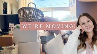 WE'RE MOVING | Saying Goodbye To Our Cottage, packing the entire house in a week | moving diaries #1