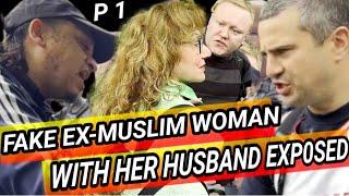 I AM EX-MUSLIM, BUSTED! LADY & Mansur & Christians Speaker's Corner