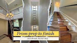 Interior paint process video for home owner.