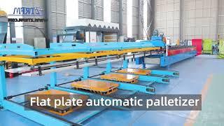 【Roll forming machine】Automatic palletizer realized a high degree of automation of production line