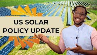 US Solar Policy 2024: An Unprecedented Opportunity in Renewable Energy