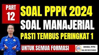 Soal PPPK Manajerial 2024 Part 12