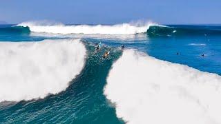 SURFERS WORST NIGHTMARE AT PIPELINE! SWELL BENDER CONTINUES!!