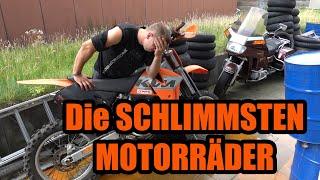 Die SCHLIMMSTEN Motorräder die wir bei uns in der Werkstatt haben!