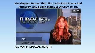 Kim Goguen Proves That She Lacks Both Power And Authority. She Boldly States It Directly To You!