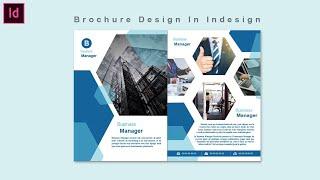 Brochure Design In Indesign tutorial | Adobe InDesign