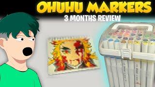 3 Months Review Of These Ohuhu Markers | Dry Or Still Working??