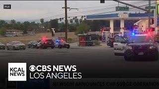 Gov. Newsom, CHP announce "surge operation" to combat violent crime in San Bernardino