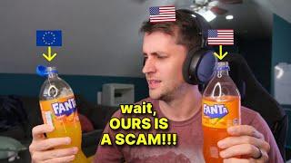 American Fanta VS European Fanta (American reaction)