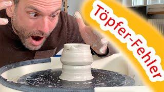 Pottery - mistakes when turning and how to prevent them