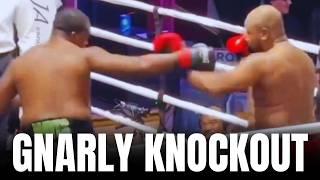 Fighter scores BIG knockout after opponent DROPS his guard