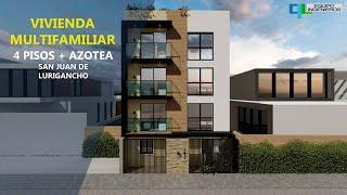 Proyecto 4 pisos 160 m2 SAN JUAN DE LURIGANCHO-Sr Luis