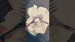 How to: Remove a security tag from clothing with two forks