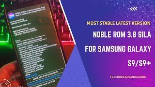 NOBLE ROM 3.8 SILA FOR SAMSUNG GALAXY S9/S9+