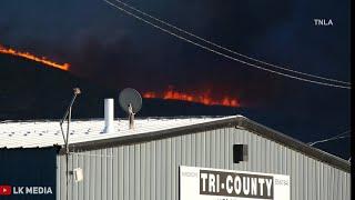 South Fire - Large Brush Fire In Ventura County