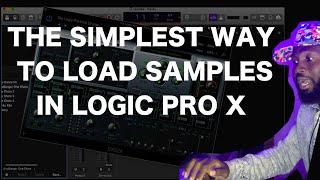 HOW TO LOAD/IMPORT ONE SHOTS/DRUM SAMPLE KITS/SOUNDS INTO LOGIC PRO X | AFROBEAT TUTORIAL