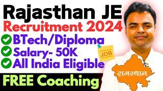 RSMSSB JEN Vacancy 2024, Rajasthan JE/JEN Vacancy 2024,  RSMSSB JE Salary, Syllabus