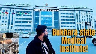 MBBS in Uzbekistan | Bukhara state medical institute | campus tour | Akash Saini