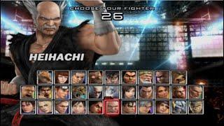 [PS2] 철권5 | Tekken 5 - Heihachi Mishima | Story Battle [UltraHard]