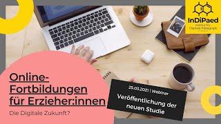 Teaser | Vorstellung der Studie 'Online-Fortbildungen für Erzieher:innen' (2021) & Fachdiskussion