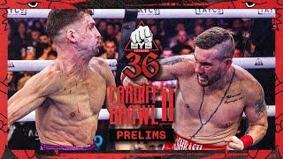 CRAZY Bare Knuckle Fights | Free Prelims | BYB 36 - Cardiff Brawl II