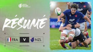 Quel SUSPENSE !!! France v Nouvelle Zélande - World Rugby U20 - Résumé du match