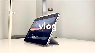 daily vlog | ️ ipad pro m1 magnetic case unboxing, playing genshin impact & more