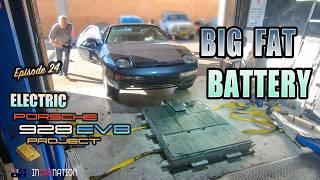 Adding the big battery / Porsche 928 project (Ep.24)