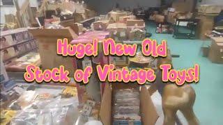 Decades Old New Old Stock Extremely Rare Vintage Toys going up for Sale at Auction House